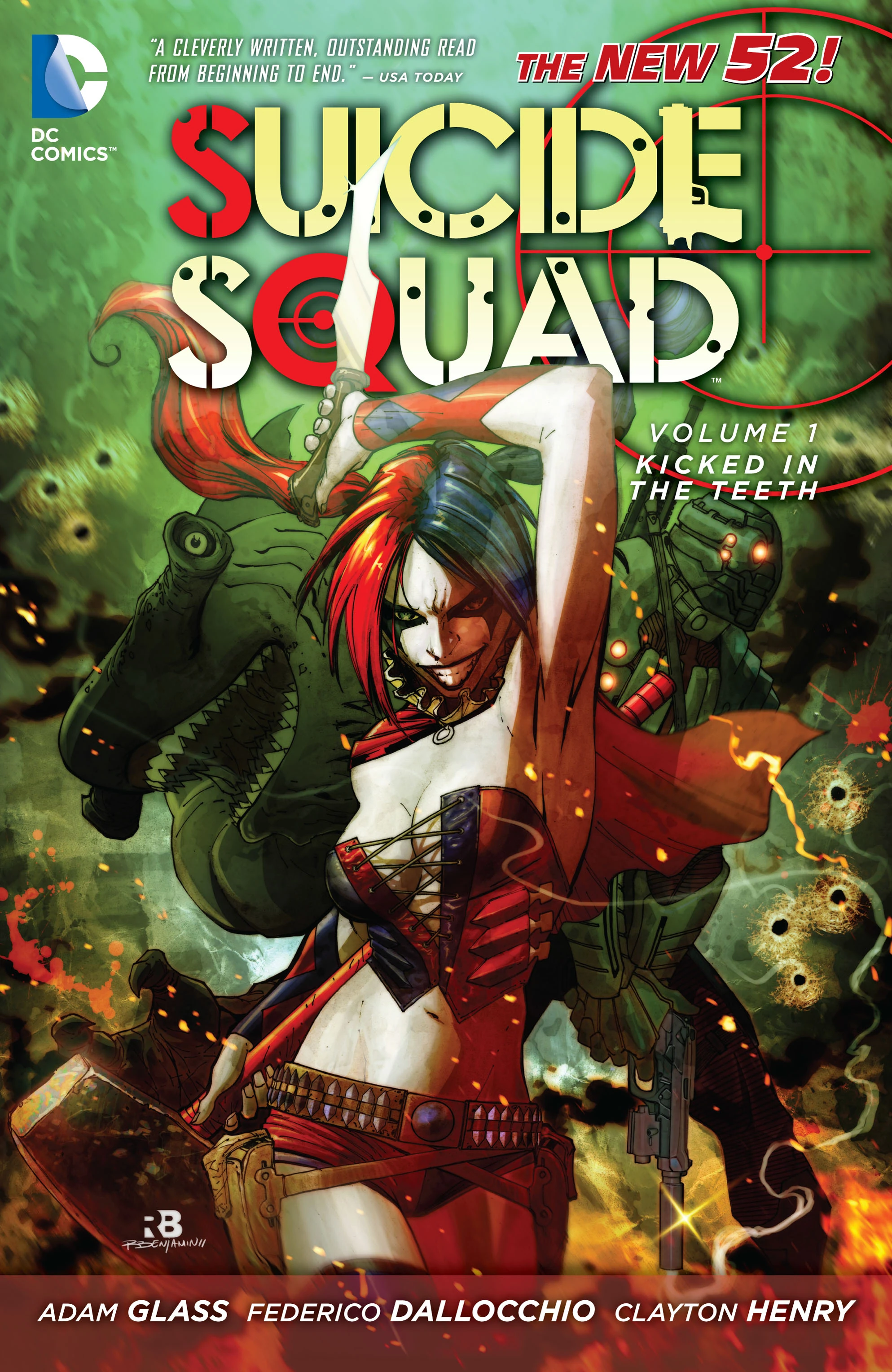 Suicide Squad Vol. 1: Kicked in the Teeth (DC, 2018) cover